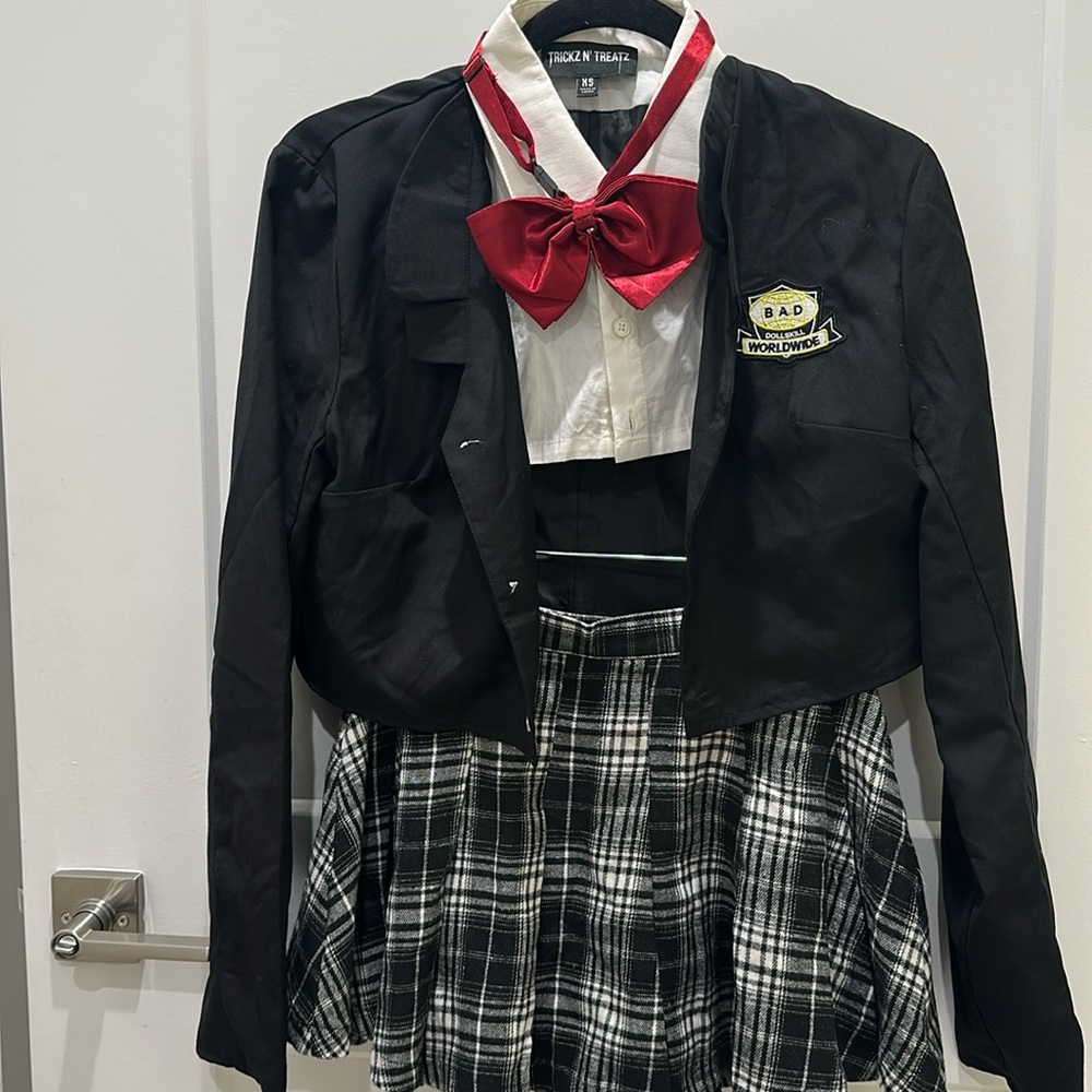 GoGo Yubari Kill Bill Dolls Kill Black and White Plaid Skirt